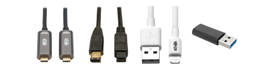 USB, Thunderbolt & Lightning 