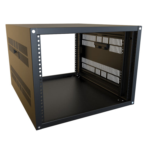 Hammond, RCHV Series, Knockdown H/Duty Vented Desktop Cabinet, 10U, 24D