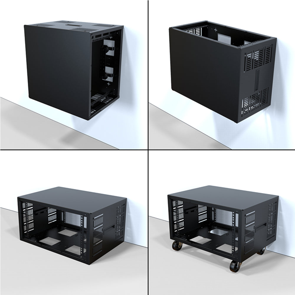 Hammond, SDC Series, Multi-Use Rack Cabinet, 6U, Depth 24.50&quot;