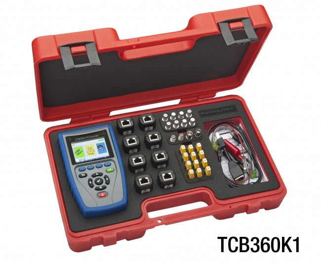 TCB360K1 Platinum Tools, Cable Prowler Deluxe PRO Test Kit