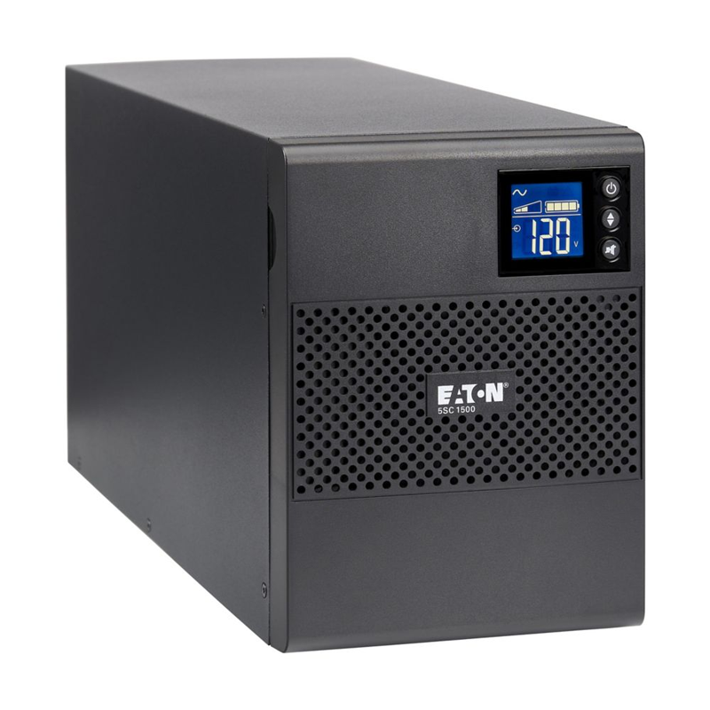 Eaton 5SC UPS, 1500 VA, 1050 W, C14 input, Global, Outputs: (8) C13