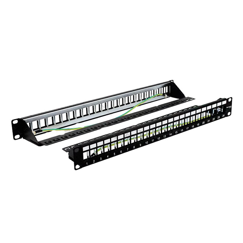 Wavenet Patch Panel Unloaded 24-Port 1U – Primespec1