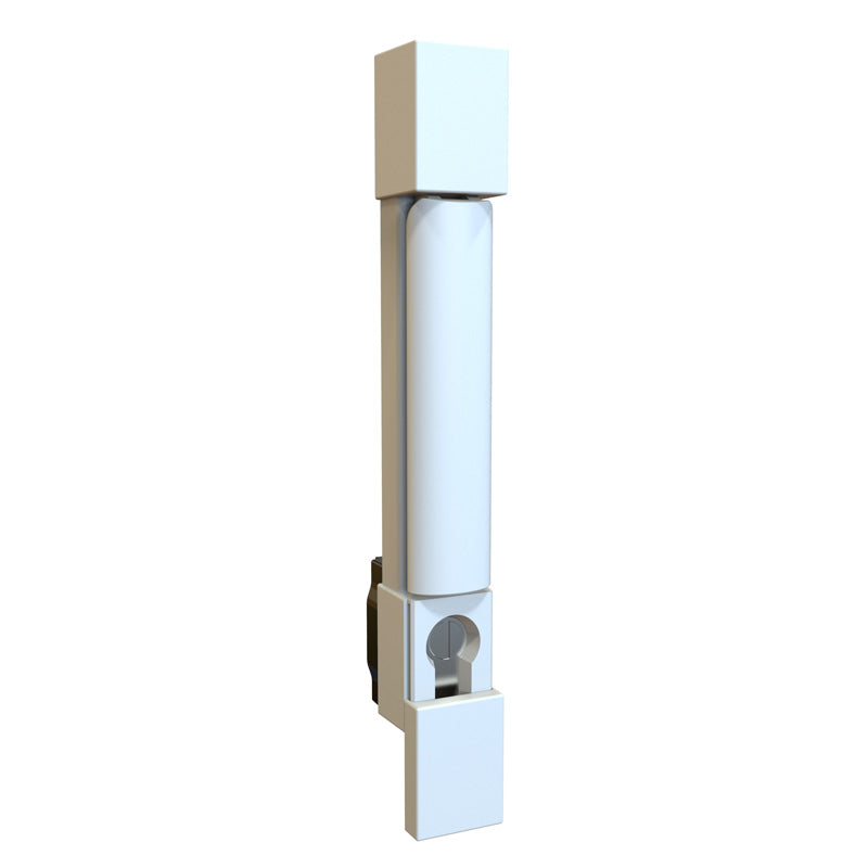 Hammond HMEH Series Diecast lift handle with key locking (RAL7035 Gray)