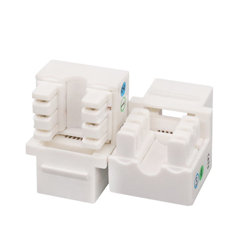 Keystone Jack Cat3 RJ-12 Voice Grade White – Primespec1