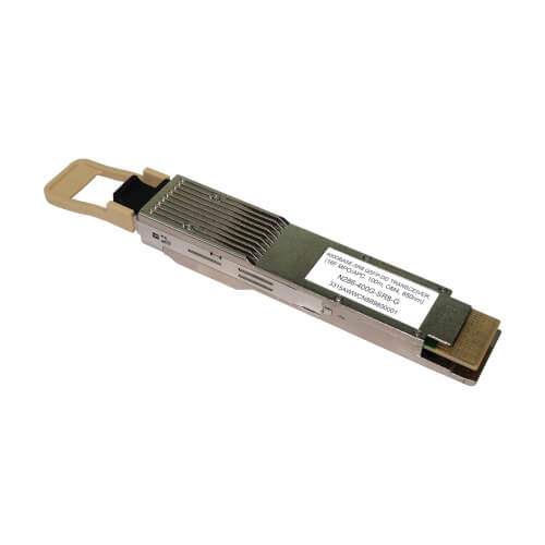 Tripp Lite Transceiver  QSFP-DD  400GBase-SR8, MPO/APC MMF 400Gbps, 850 nm 328'