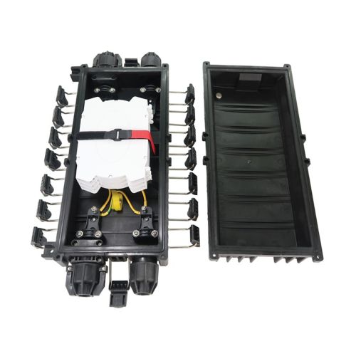 Tripp Lite Fiber Splice Horizontal Enclosure - 3 Splice Trays 72 Fiber Capacity