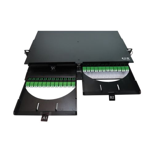 Tripp Lite HD Fiber Splice Enclosure 6 Cassettes, 144 LC/APC 1.5 m Pigtail 1U