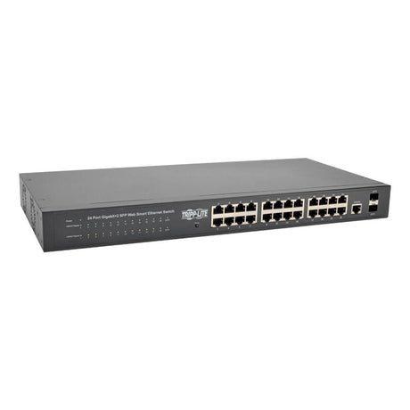 Tripp Lite - 24 10/100/1000Mbps Port Gigabit L2 Web-Smart Managed Switch