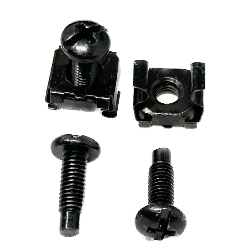 Cage Nut and Mounting Screw 10-32  100pk