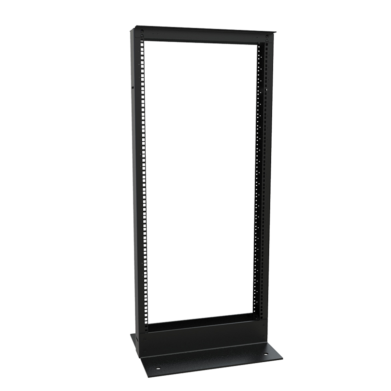 Rack Basics RB-2PS Series 2-Post Steel Open Frame 24U