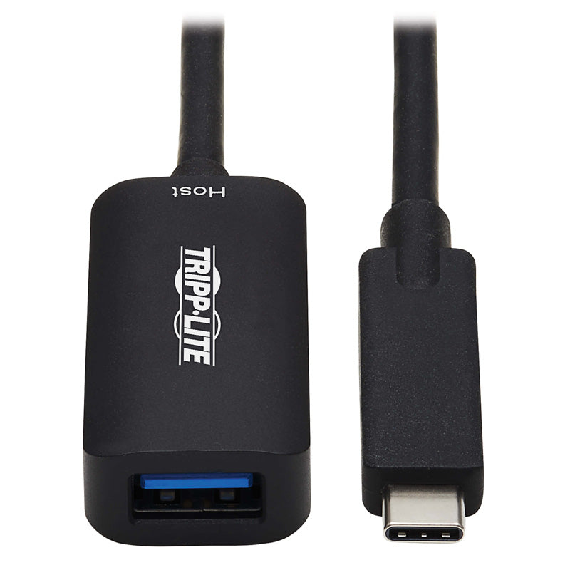 Tripp Lite USB C Active Extension Cable USB C to USB-A M/F USB 3.2 Gen 2 - 5M