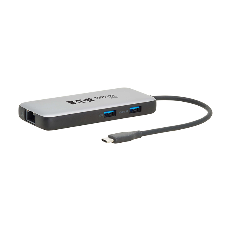 Tripp Lite USB-C Multiport Adapter - 4K 60 Hz HDMI, USB 3.2 2 Hu b Ports 100W PD