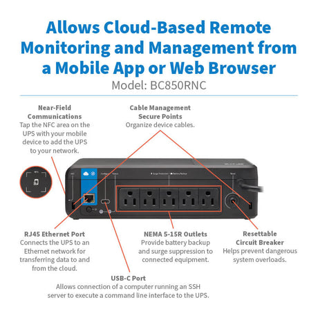 Tripp Lite BC850RNC