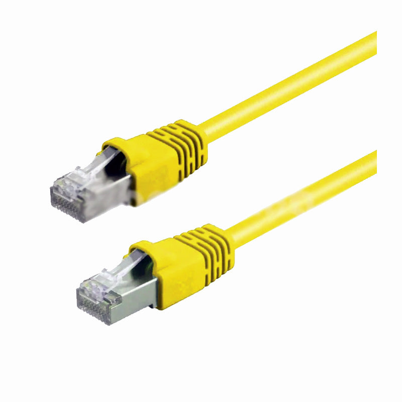 Patch Cable Cat6 Shielded  2ft Yellow