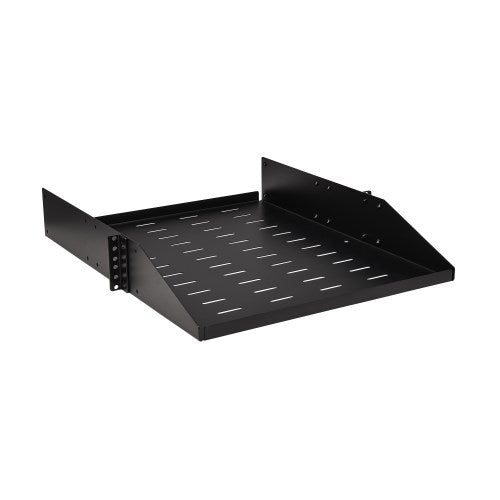 Tripp Lite SmartRack Shelf 2 post Vented Adjustable Mount 2U 21.7in depth 100lbs