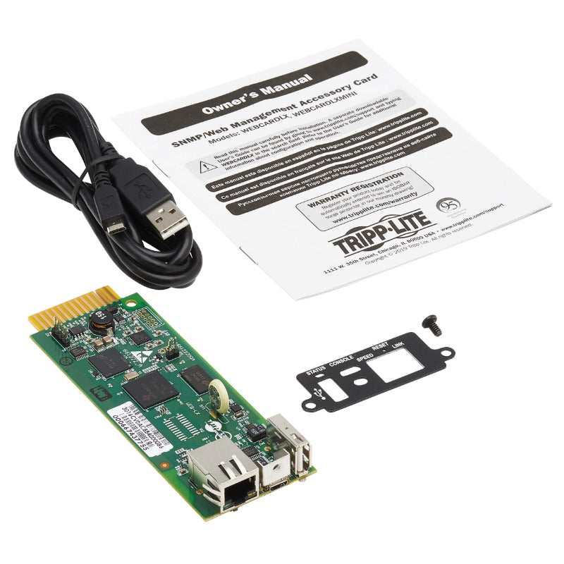 Tripp Lite WEBCARDLXMINI Network Card for Select  UPS Systems