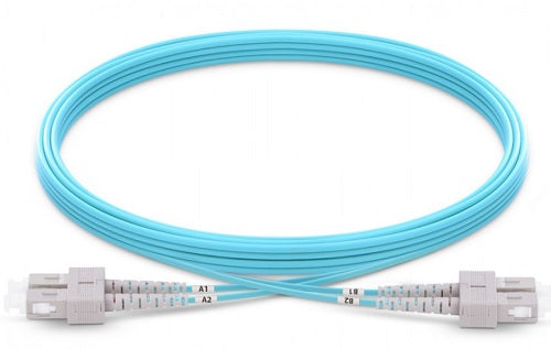 PrimeWired Fiber Patch Cord Multimode Duplex SC/SC 50u OM4 10gig-LSZH,  6ft