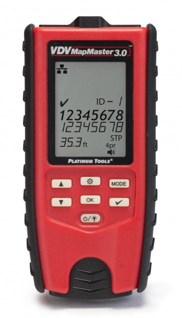 Platinum Tools VDV MapMaster 3.0 Cable Tester Deluxe PRO Kit