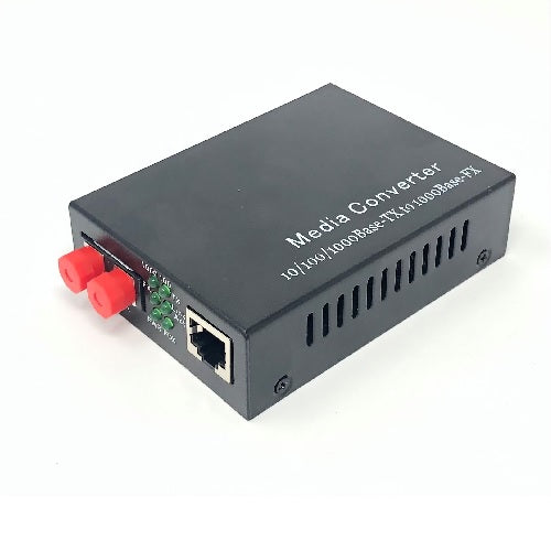 Fiber Media Converter, Multimode 10/100/1000M 2KM, for FC Connector