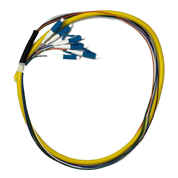 Primewired, Fiber Pigtail Single Mode LC/UPC 6 cores (with outside jac ...