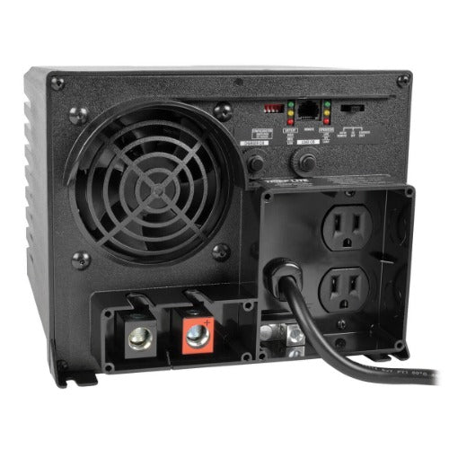 Tripp Lite Power Inverter/Charger  750W with Auto Transfer Switching, 2 Outlets