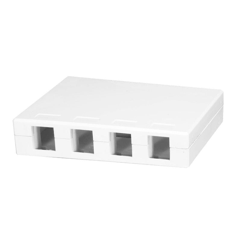 Wavenet- Surface Mount Box, Adhesive Strip & Mounting Screws 4-Pt, WHI ...