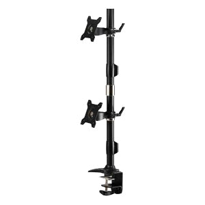 Amer Mounts Clamp, Dual Monitor Vertical  Mount, 24&quot;