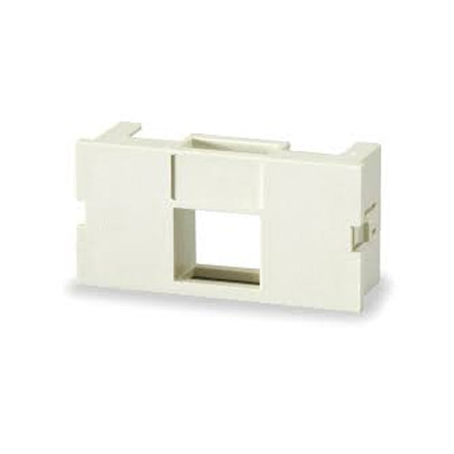 Signamax, Modular, Keystone Jack Module, 1-Port - White