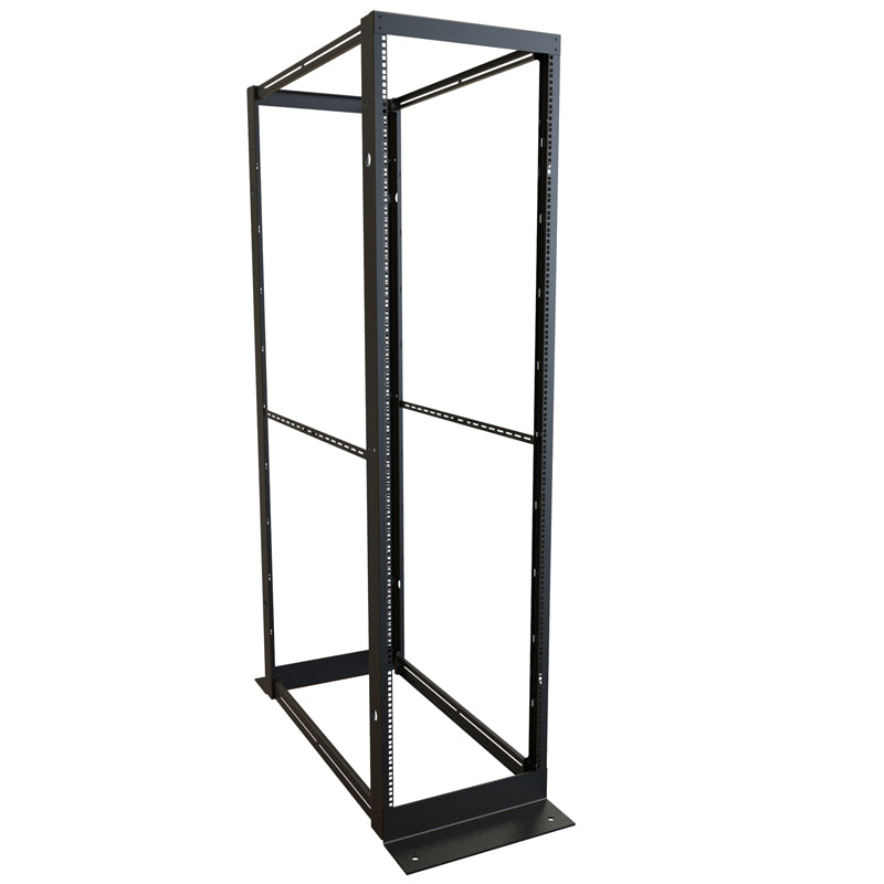 Hammond, DC4R Series, Fixed Depth K/down Steel 4-Post Rack, 44U, 42"D