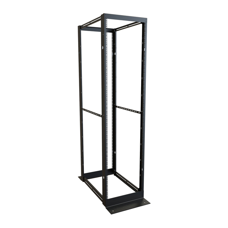 Hammond, DC4R Series, Adjustable Depth K/down Steel 4-Post Rack, 44U, 48"D