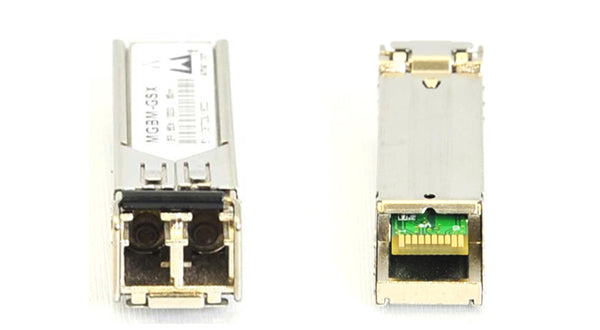 Amer Networks, 1 port mini GBIC SX Multi-Mode Fiber Transceiver LC