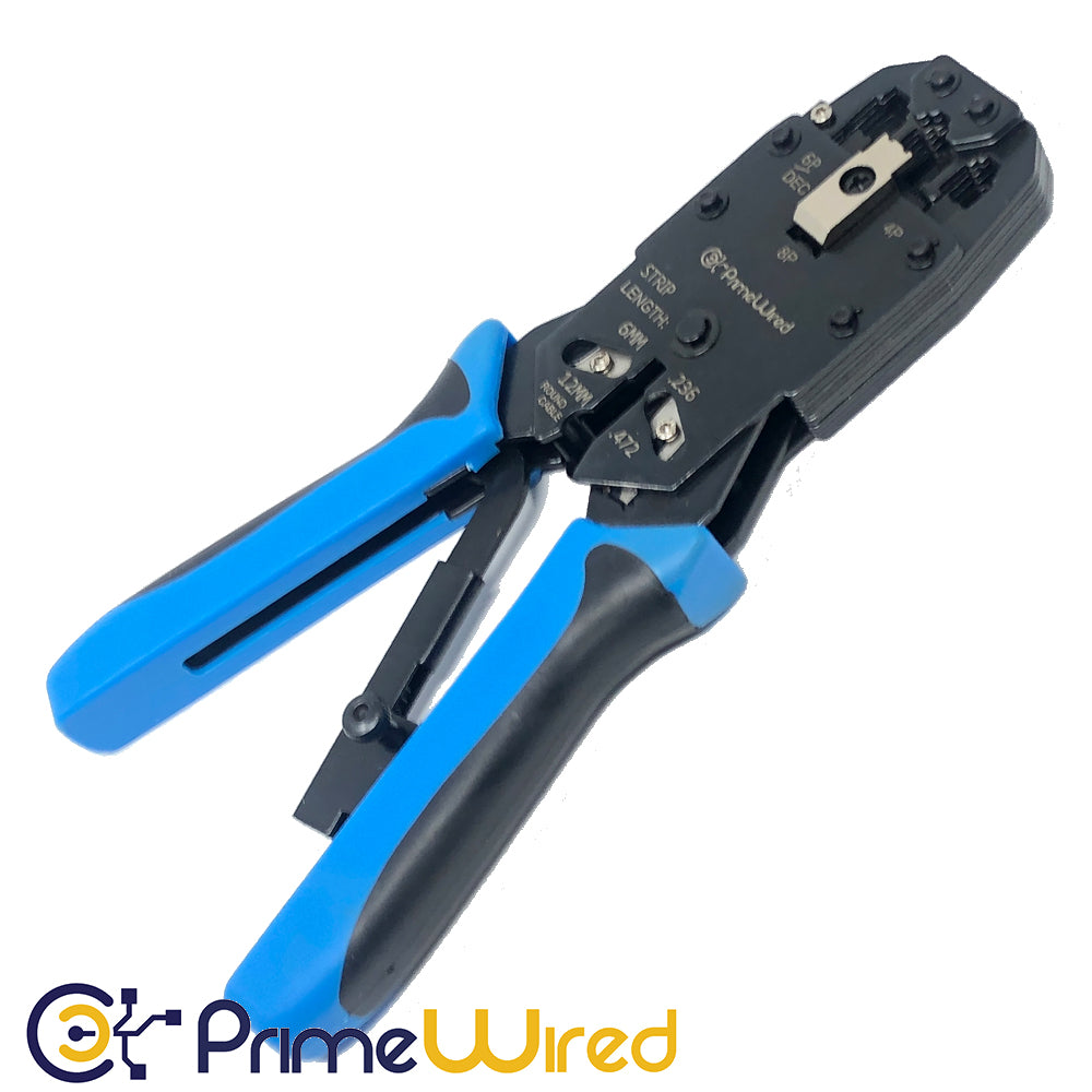 Primewired, Modular Plug Crimp Tool 4,6,8pr