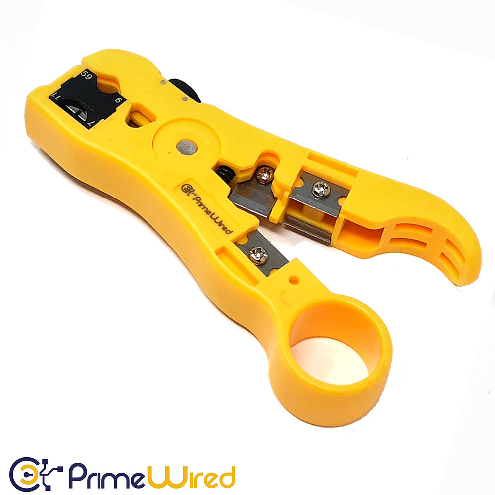 Primewired, Stripper Tool For Network Cable and Coaxial Cable