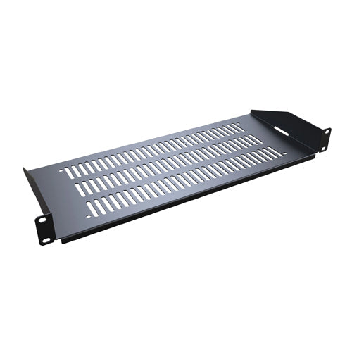 Hammond RAS Series Vented Rack Shelf 1U 15"depth - Lip Up (Back Only)