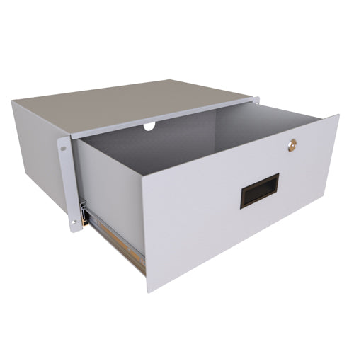 Hammond, RDRW Series, Rack Mount Locking Storage Drawer, 2U, 22