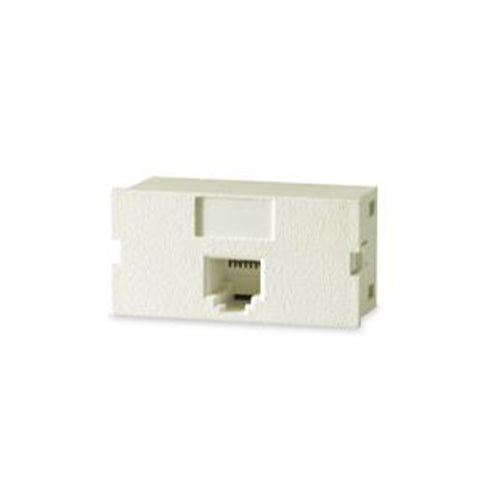 Signamax, Modular, Category 3 RJ-12 6W Module, 1-Port, USOC, White