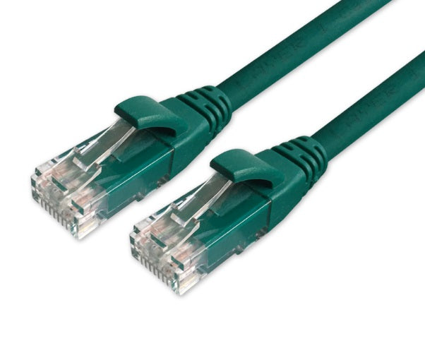 Primewired, Patch cord Cat.5e UTP, Snag-Proof Boot, 26AWG, Green    3 ft.