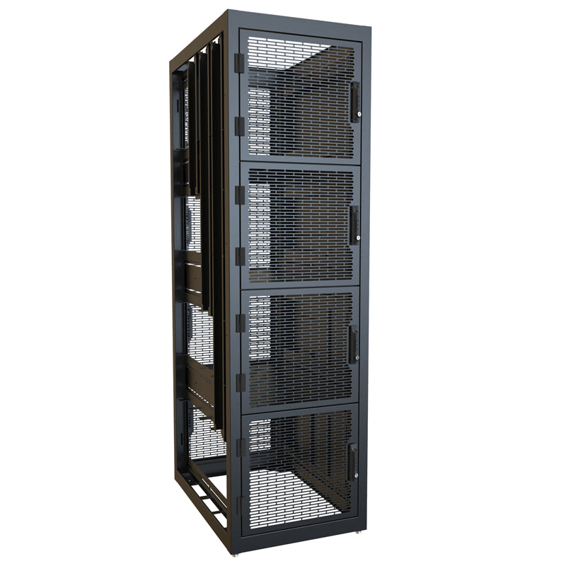 Hammond CLC Series, Co Location Cabinet System, 4 Bay 48&quot; Deep
