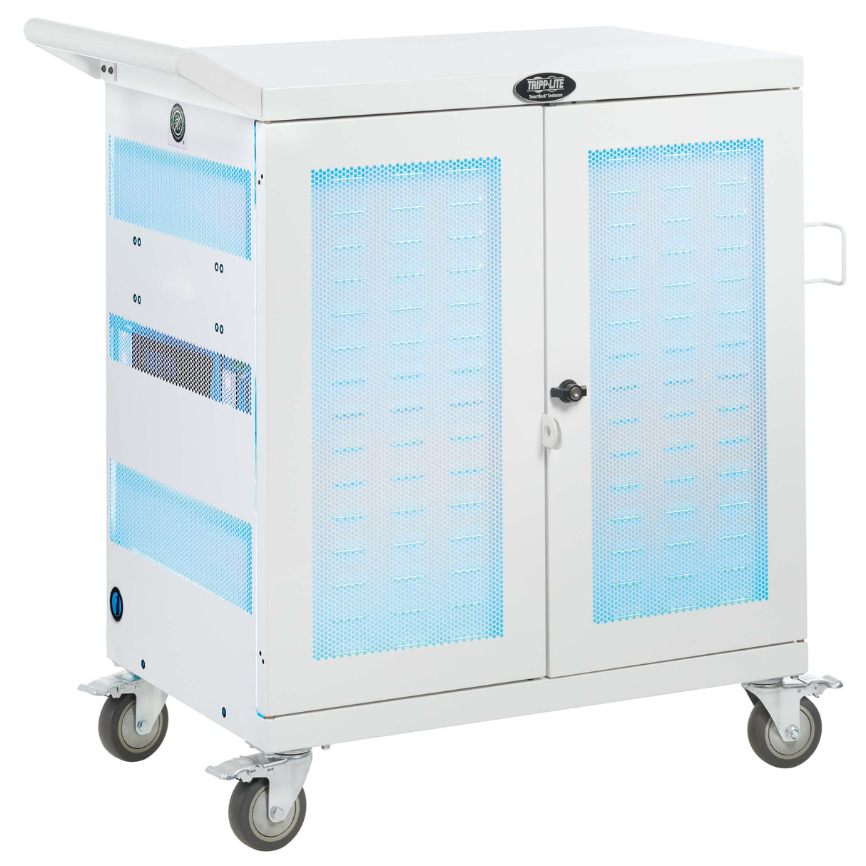 Tripp Lite Charging Cart, HospitalGrade, Safe-IT Multi-Device UV 32 USB Ports