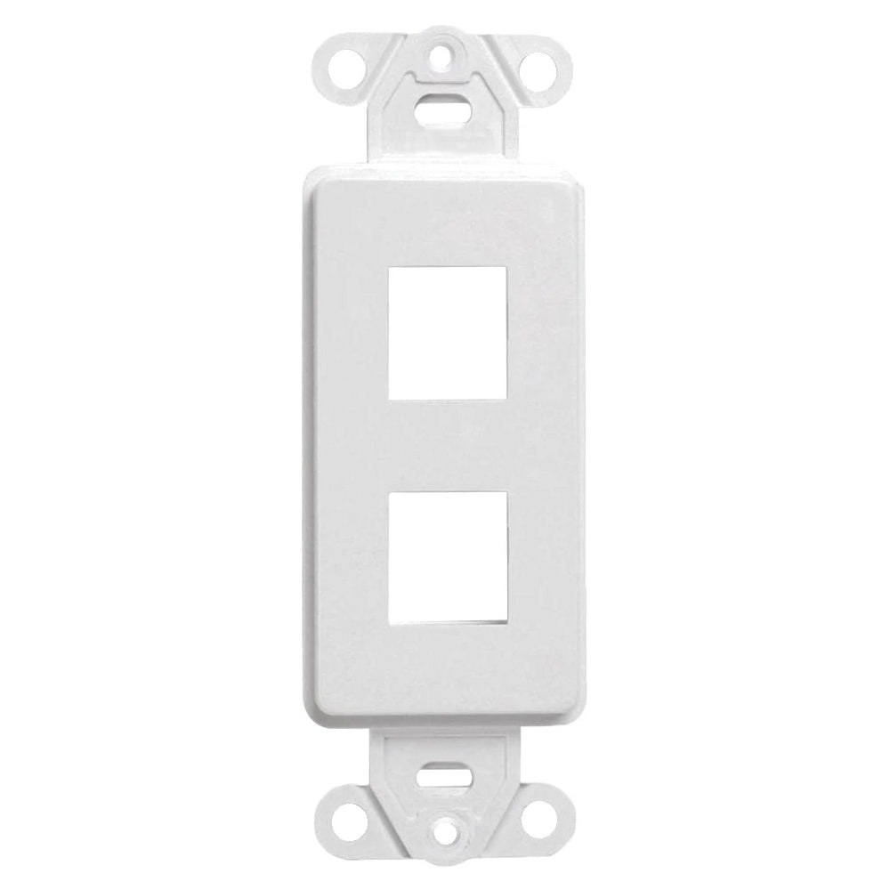 Primewired Decora Insert, White 2port - Primespec1