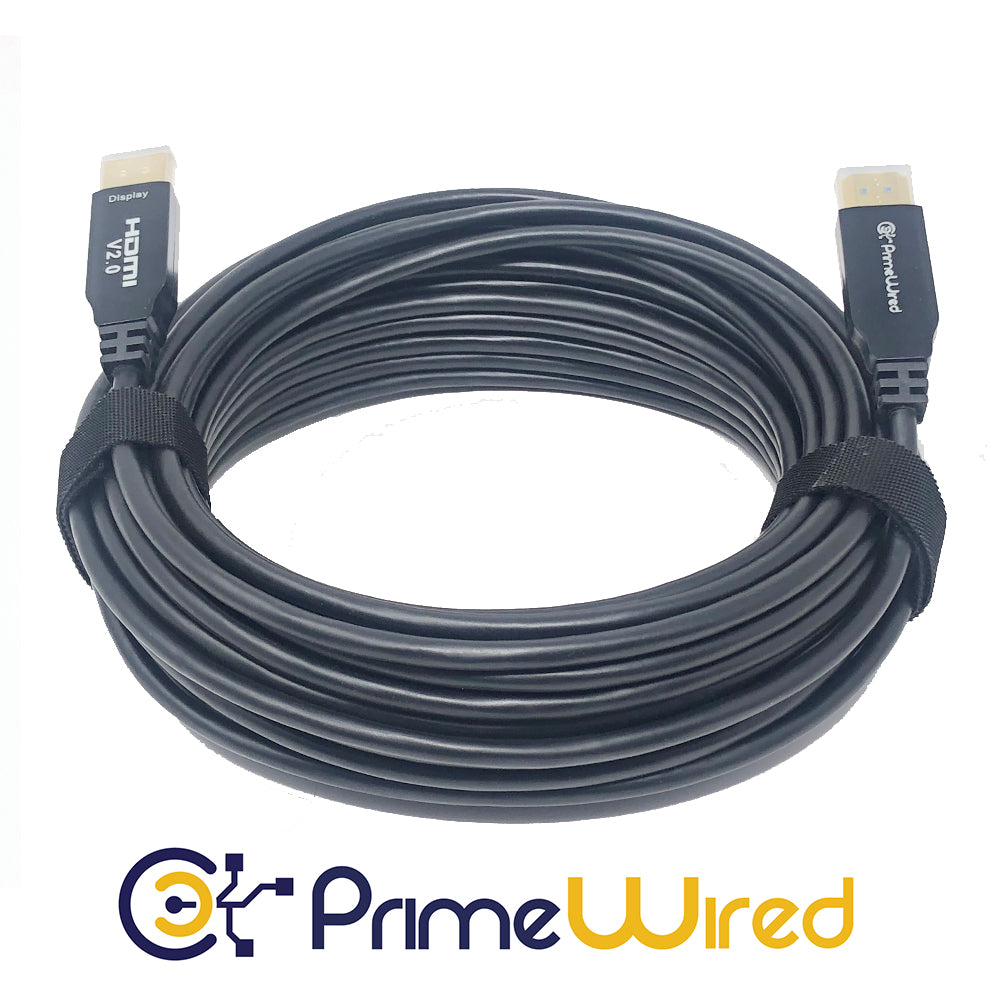 HDMI Fiber Active Optical Cable, 2.0, 4K High Speed Cable,  50M