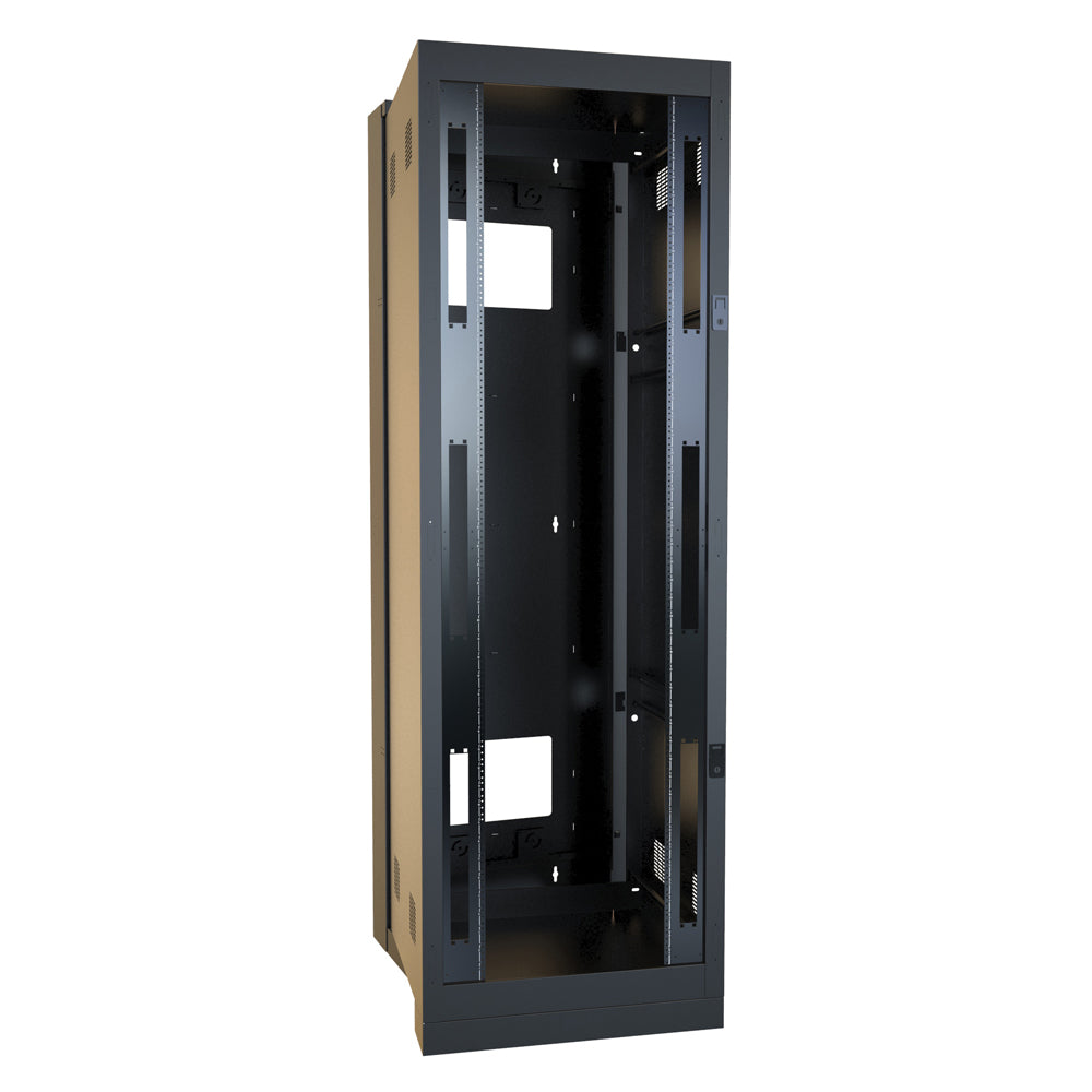 Hammond, HWF Series, Swing-Out Sectional Floor/ Wall Mount Rack Cabinet