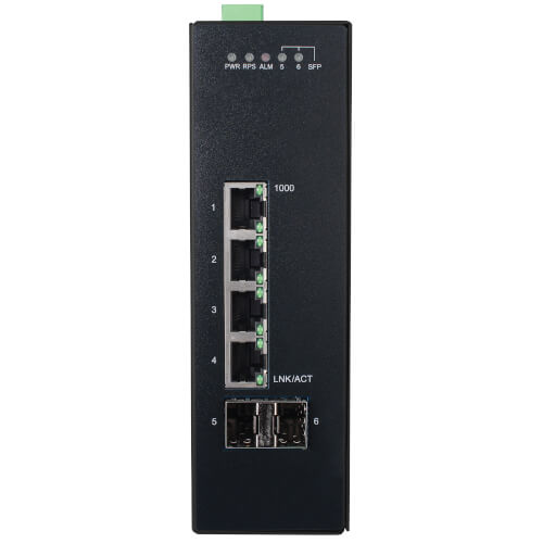 Tripp Lite Switch Industrial Managed  4-Port Lite Gigabit 2 GbE SFP Slots