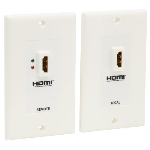 Tripp Lite HDMI over Dual Cat5/6 Extender Wall Plate Kit w/ Transmitter Receiver