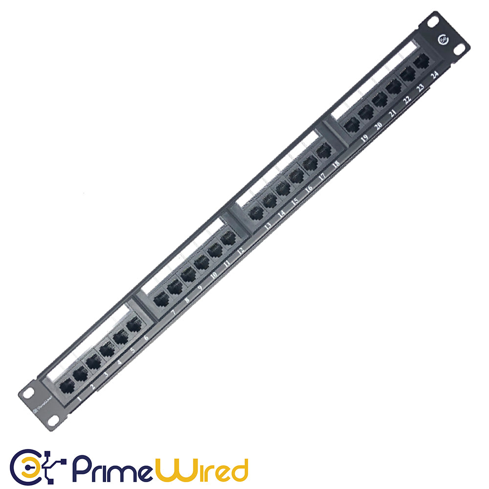 Primewired Patch Panel Cat5e 110 Type 24 Port 1U