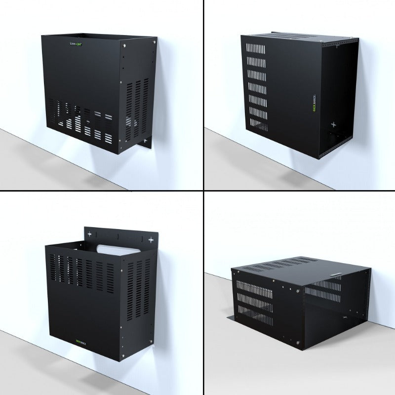 Rack Basics  RB-CW Series Compact Wall Cabinet  4U
