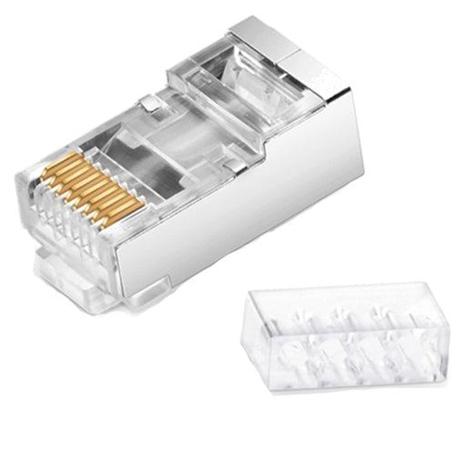 Primewired Mod Plug, Cat6A, RJ45, 8P8C, Internal Shield 100pk