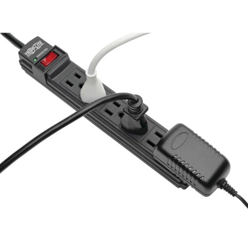 Tripp Lite Protect It!  6-Outlet  360Joules  6ft Cord Diagnostic LED Black